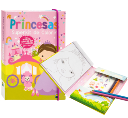 SUPERKIT COLORIR C/ADESIV.+LAPIS COR.PRINC.1164350